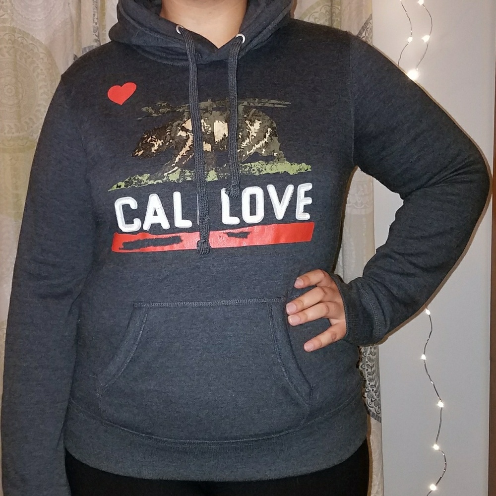 Grey California Hoodie